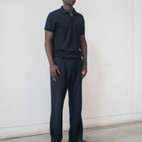 Donce de la Sense pique short-sleeved shirt, lightweight and breathable, ideal for staying cool in warmer weather.