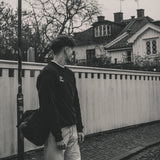 Luxury Donce de la Sense sweatshirt crafted from 100% organic carded cotton, offering a dry handfeel and medium-heavy 400 gsm weight.